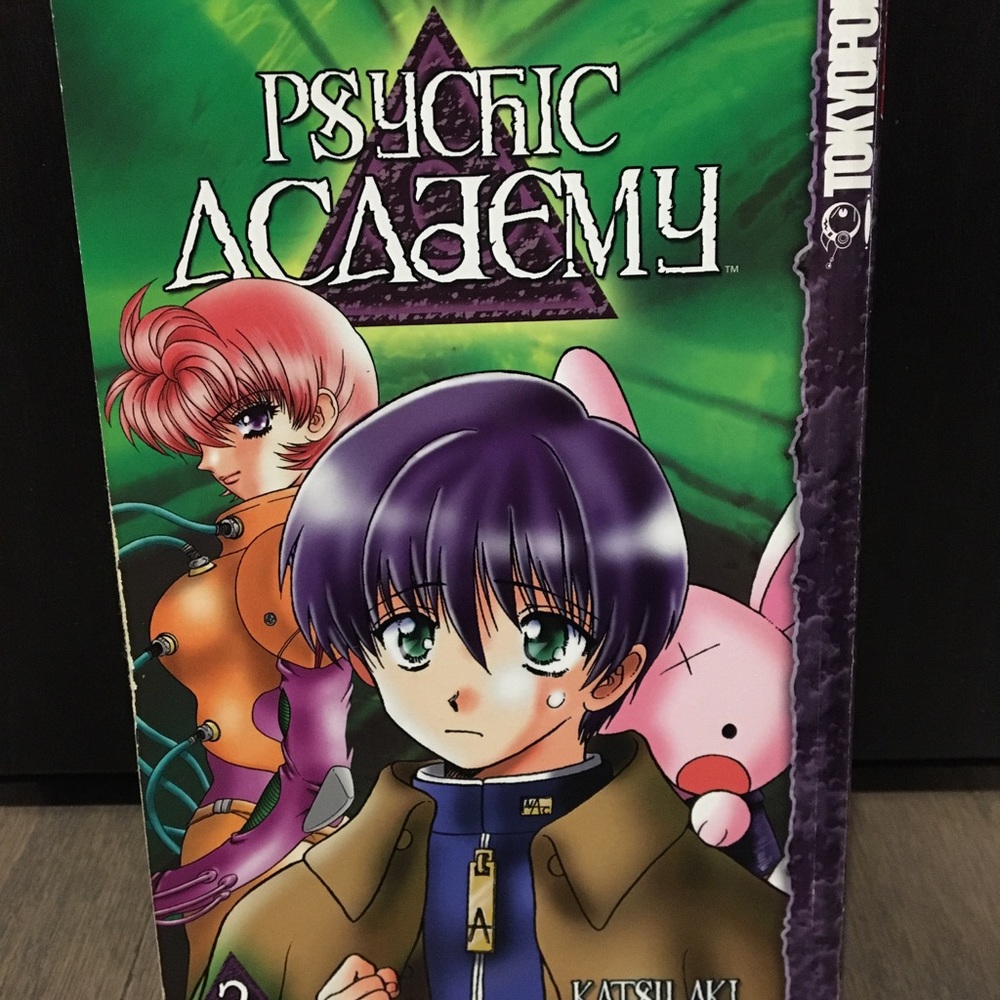 Psychic Academy Vol 2 Manga English - Katsu Aki Tokyopop Paperback Comic